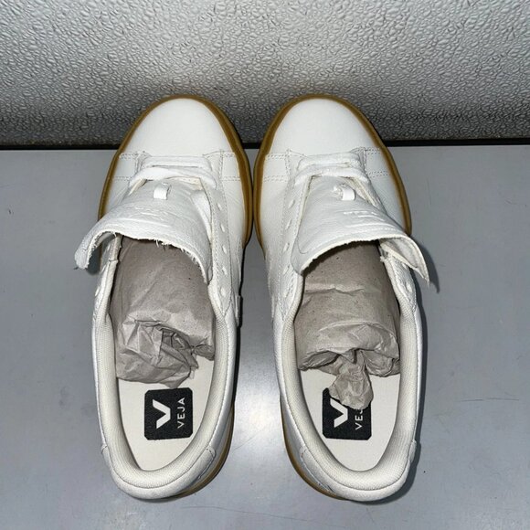 VEJA Campo Leather Sneakers – Women’s US 5, Extra White - Picture 5 of 10